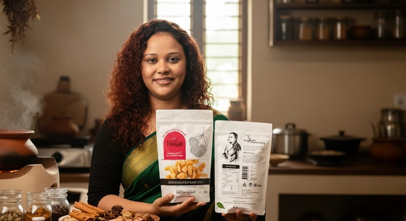 Two women working in a sustainable workshop