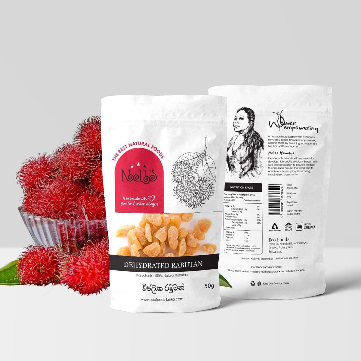 Dehydrated Rambutan main view